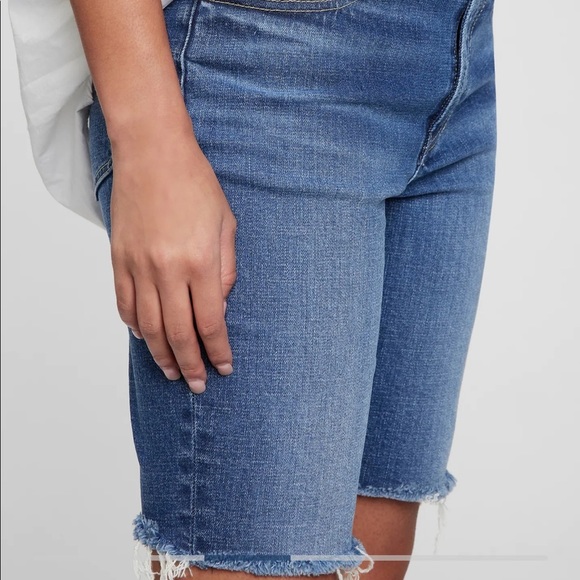 Bermuda Denim Shorts - Picture 2 of 10